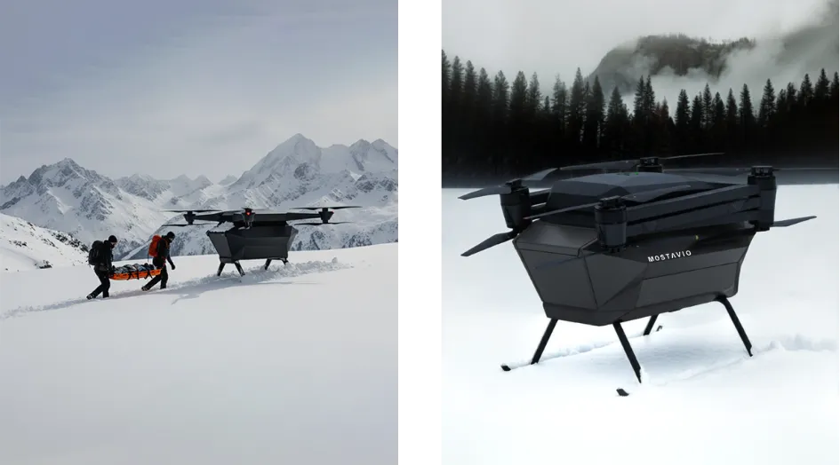 Aeroguardian Flight time 40 min Image