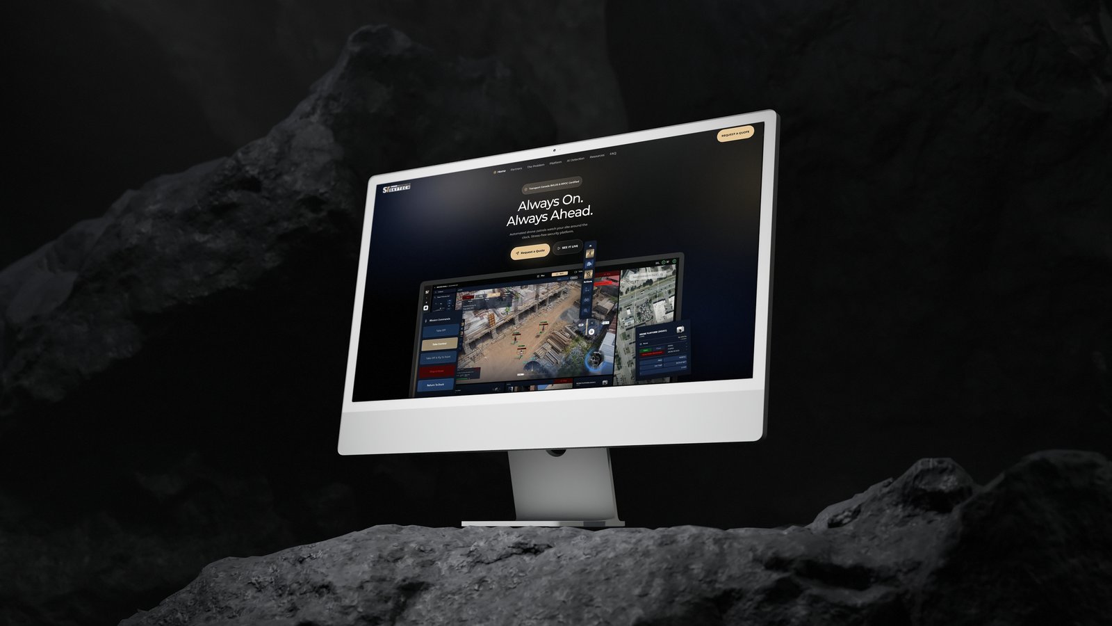 Thumbnail for MOSTAVIO Inc's Drone Division Launches Skyguard, an AI-Powered Autonomous Drone Security Platform Built for Construction Sites